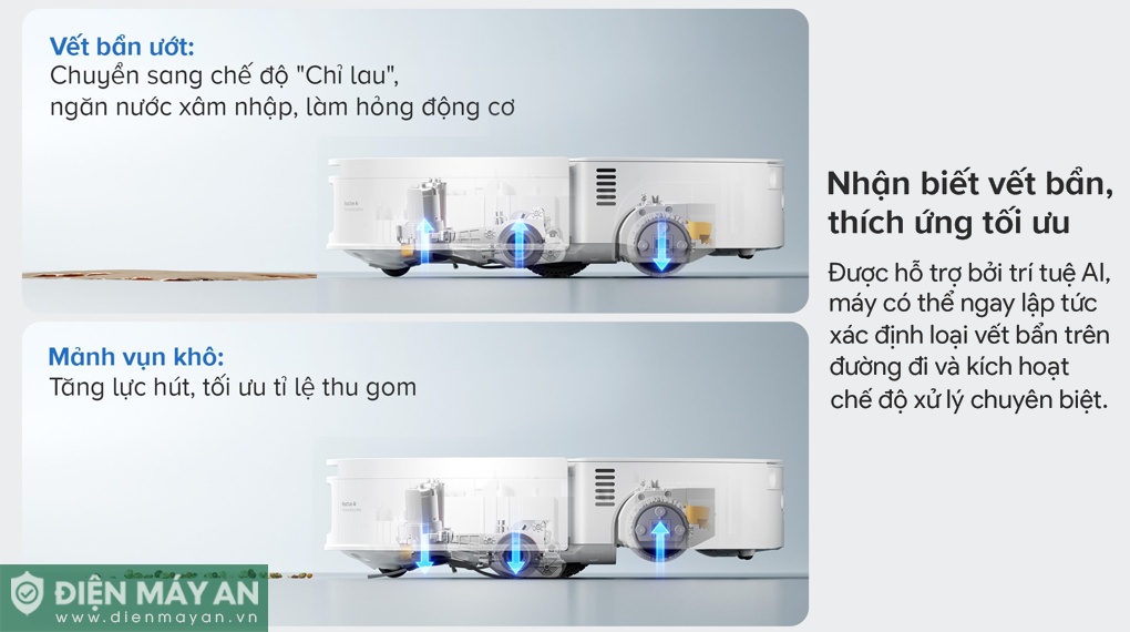 Robot hút bụi lau nhà Roborock QRevo Edge 2 Flow